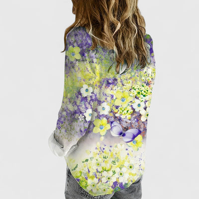 Fiona | Bluse mit Blütenprint