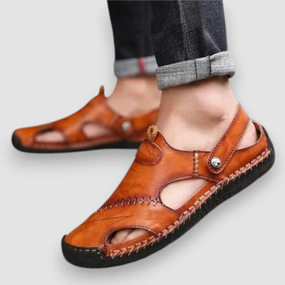 Ella | Hochwertige Weiche Ledersandalen