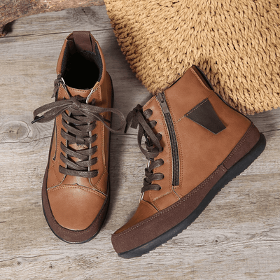 Damenstiefel Mit Reißverschluss | Schnürstiefel