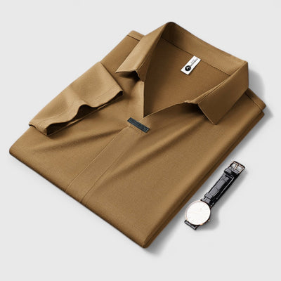 Cornelio | Poloshirt mit V-Ausschnitt