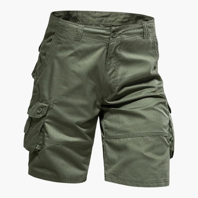 Herren Sommer Cargo Shorts mit Taschen und knielangem Schnitt