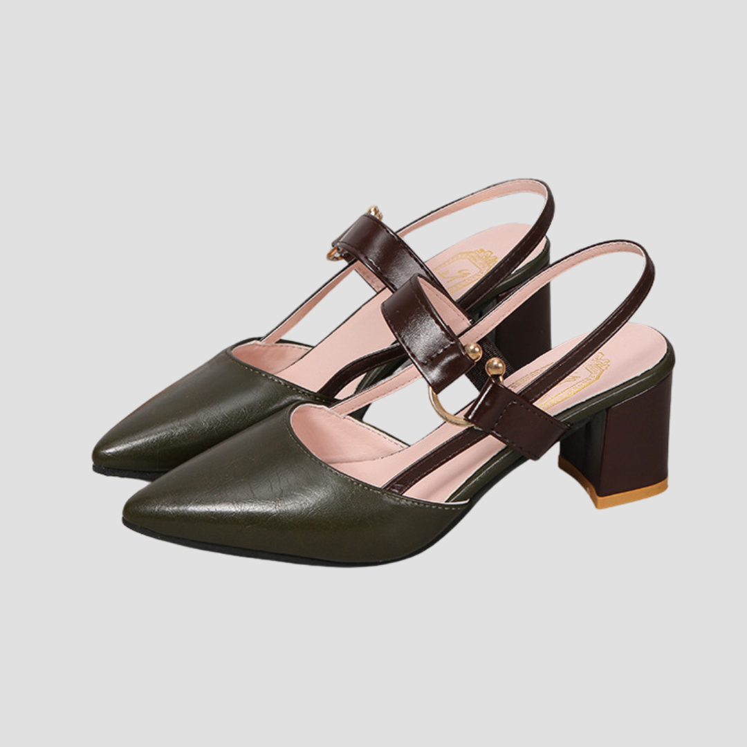 Nia | Orthopädische Komfort-Sandalen mit Blockabsatz