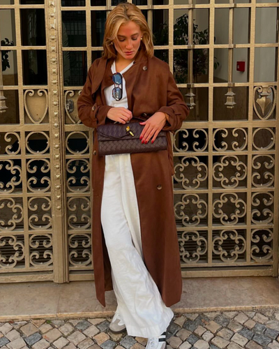 Marie | Banbury Wildleder Trenchcoat