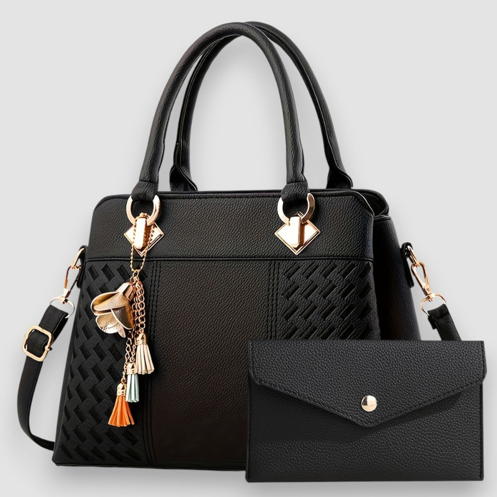 Lucy | Elegante Handtasche mit abnehmbarem Riemen