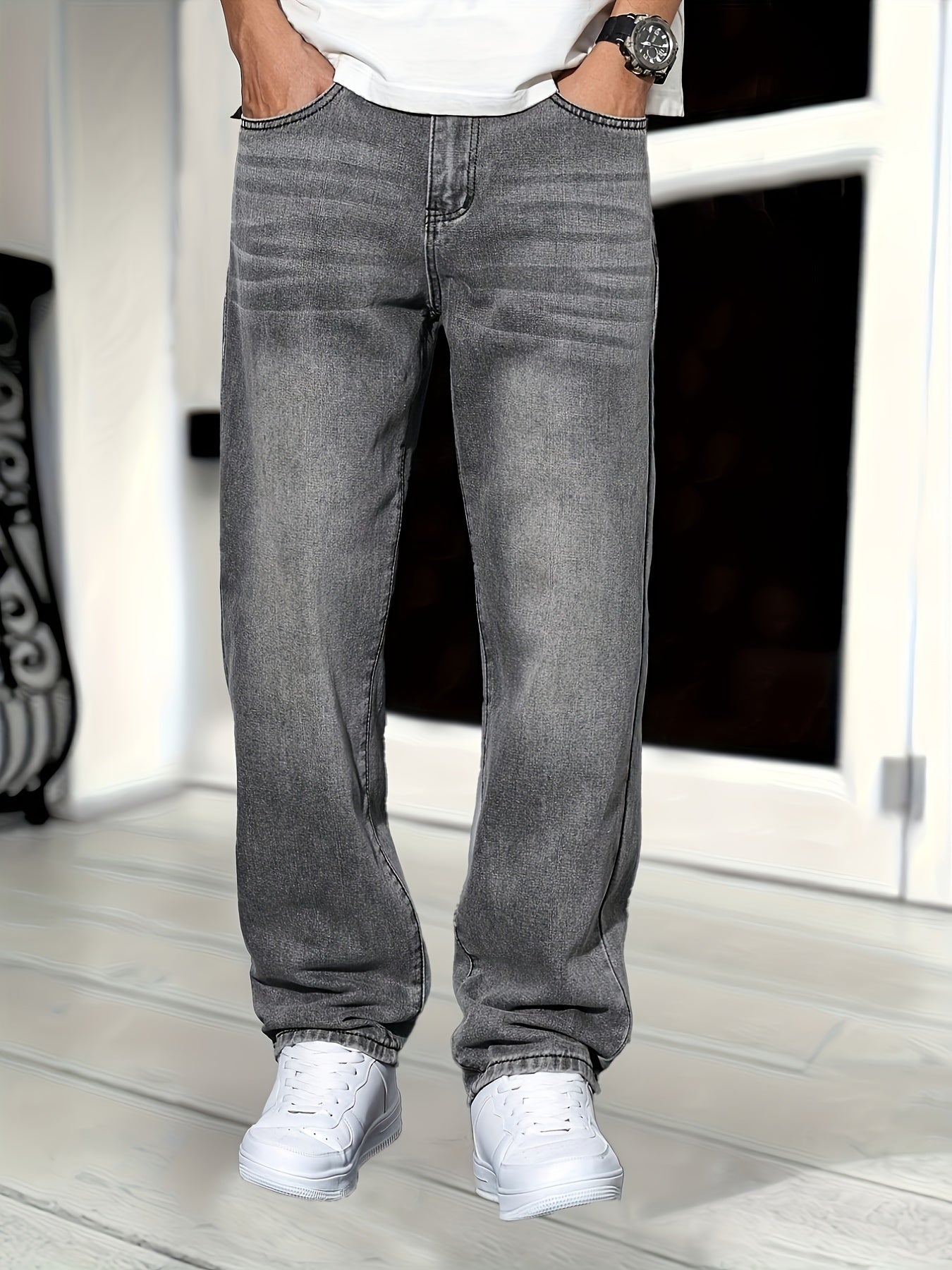 Thijs | Klassische Denim-Jeans mit gerader Passform