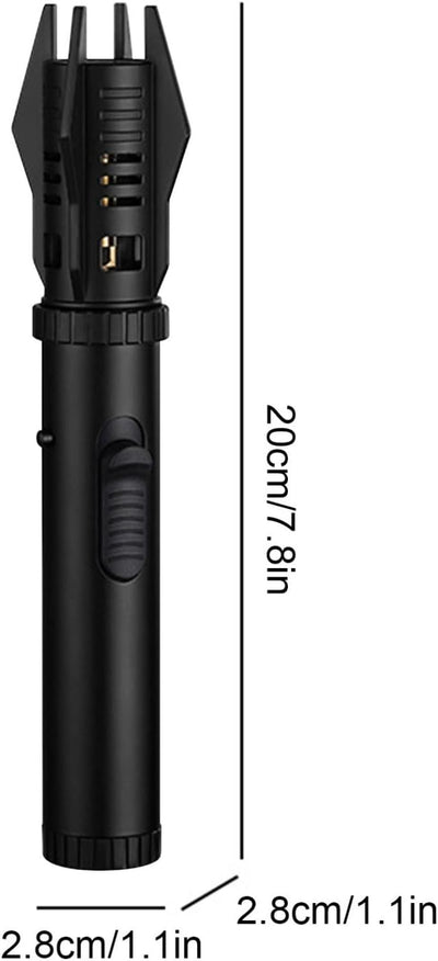 TurboFlamme™ Sturmfeuerzeug | Winddicht & Einstellbare Flamme | Outdoor & Grillanzünder