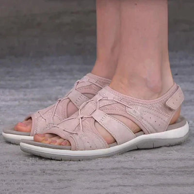 Damen Bequeme Sandalen Mit Offener Spitze | Lässig