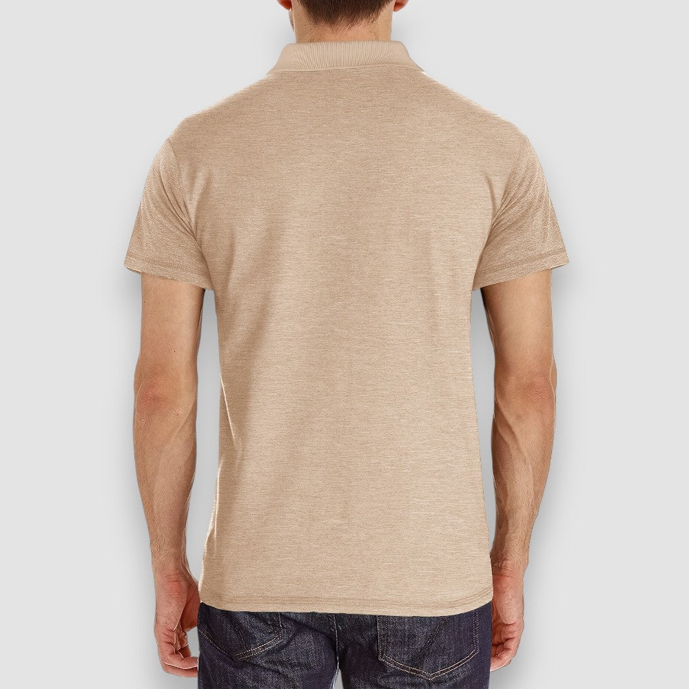 Riven | Button Up Polo Shirt