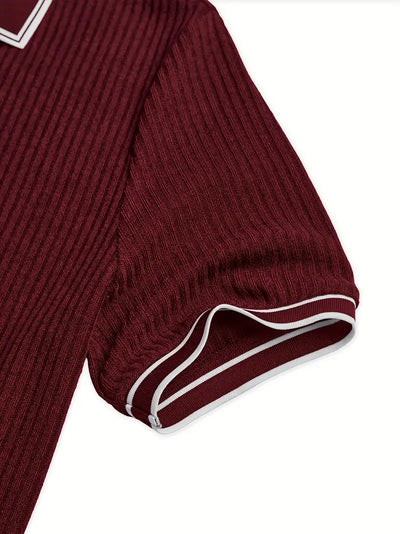 Donovan | Elegantes Polohemd Mit Kurzen Ärmeln