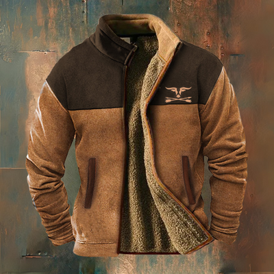 Volkmar® | Lässige Fleece Jacke