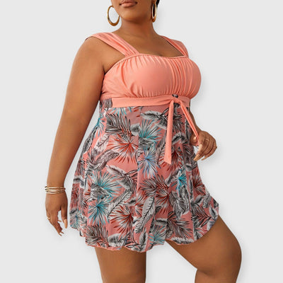 Tavira | Plus Size Tropen Tankini Set
