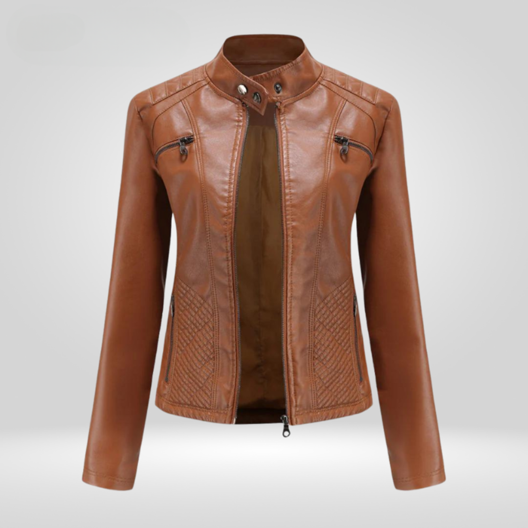 Robyn™ elegante Lederjacke