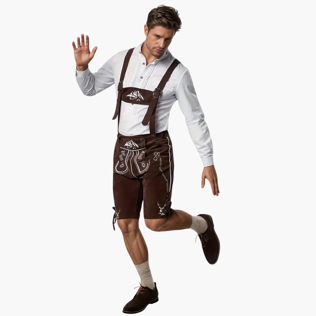 Lederhosen Kostümset für Herren - Oktoberfest 2025