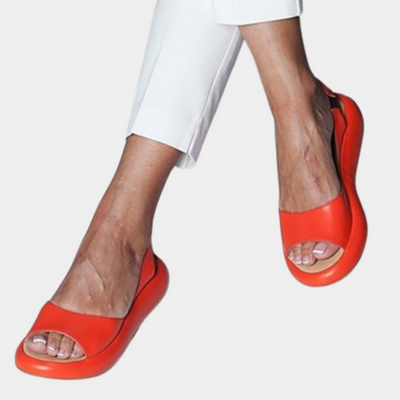 Bequeme Damen Sommerschuhe mit dicker Sohle – Tilda