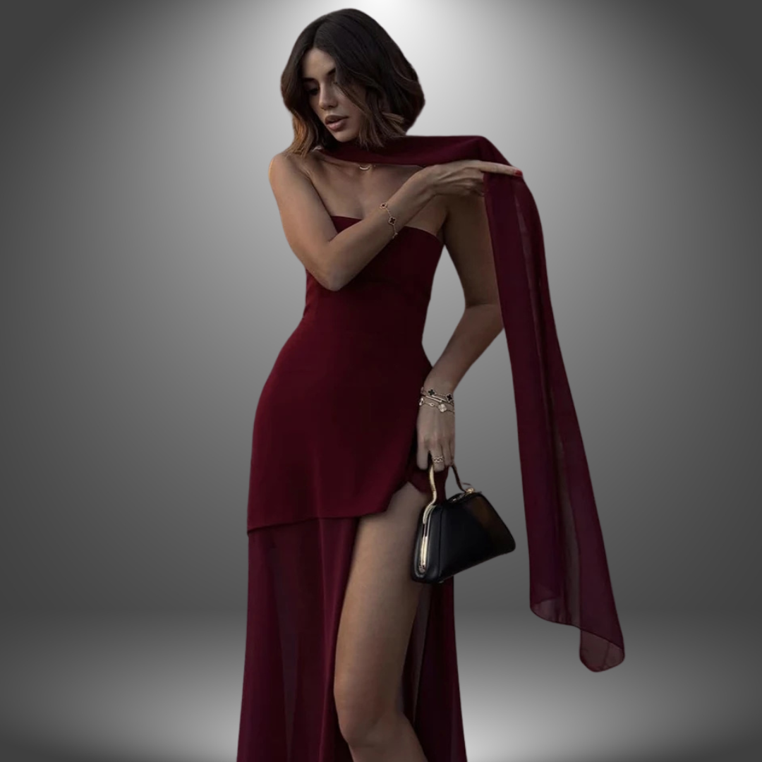 Bianca | Elegantes Abendkleid, handgefertigt