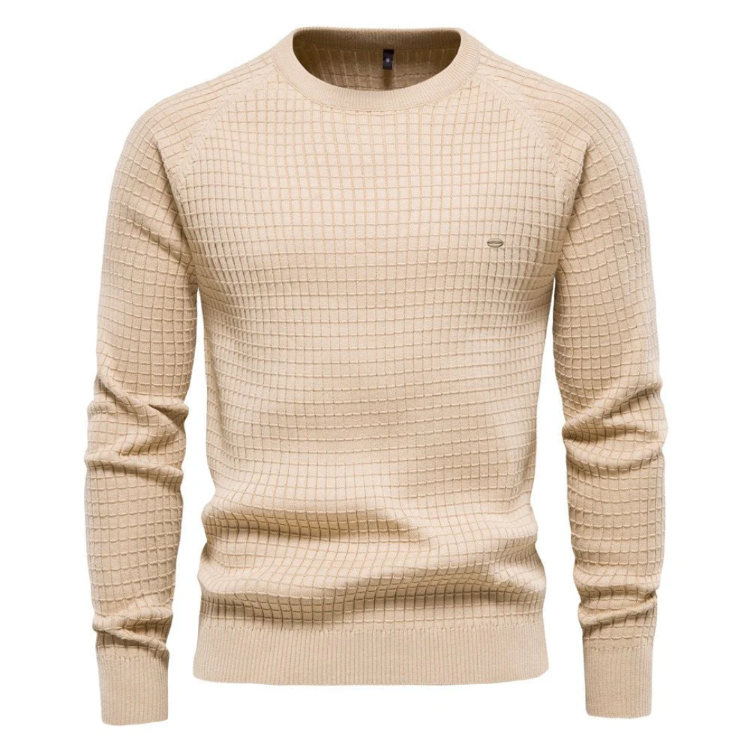 Herren Warme Strick Pullover | Langarm