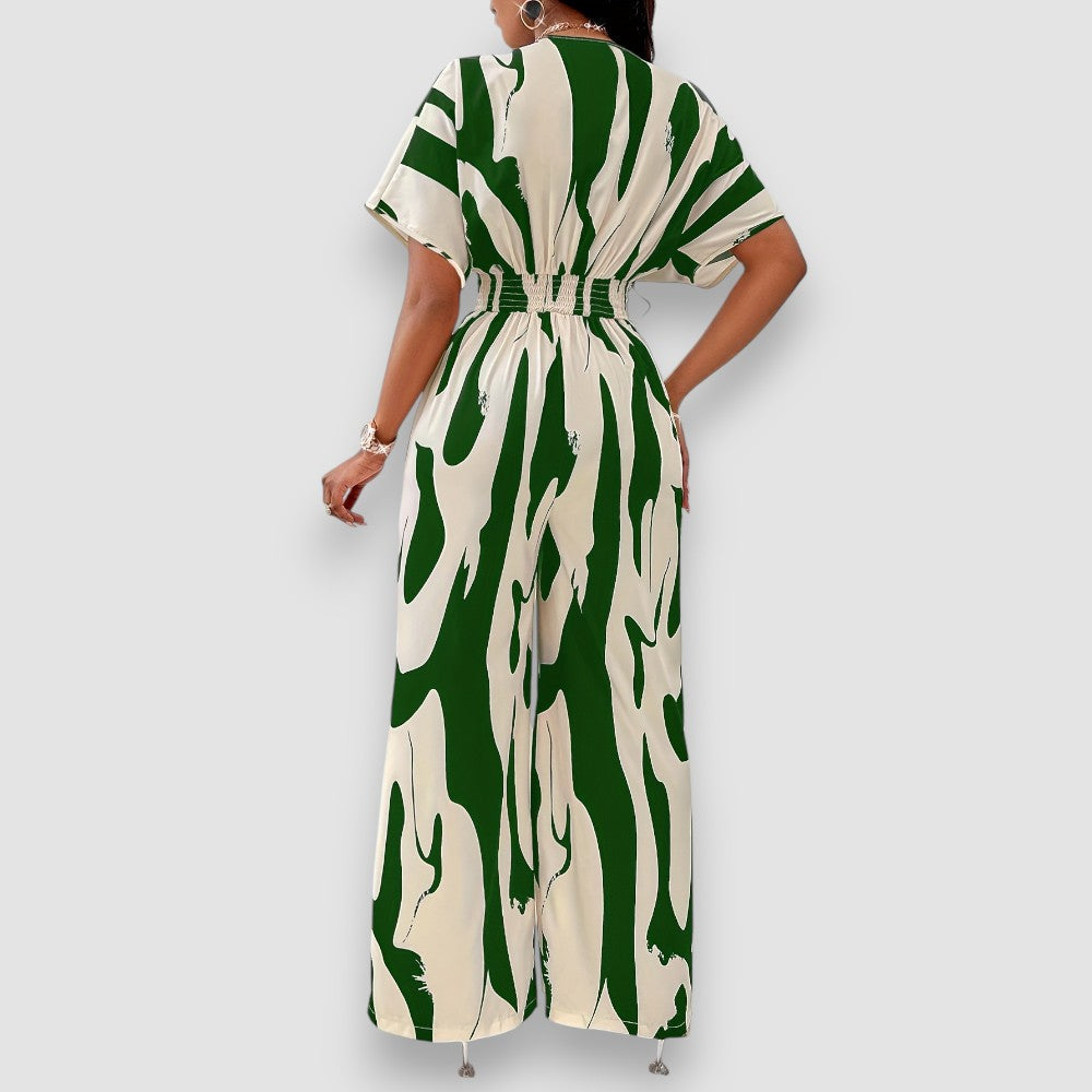 Victoria | Kurzärmeliger Jumpsuit