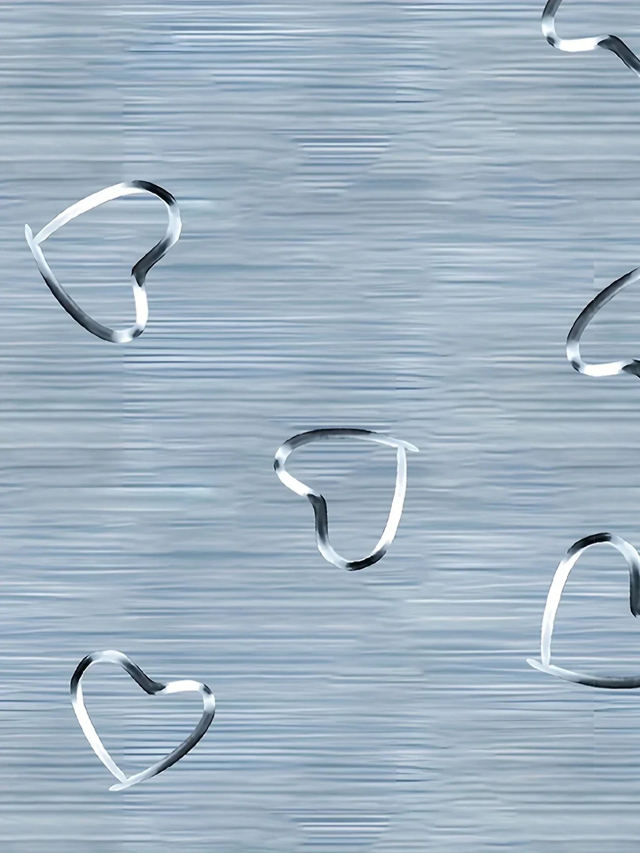 Maci | Top Elegantes Dekolleté in V mit Herzprint