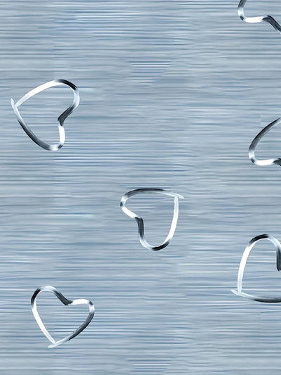 Maci | Top Elegantes Dekolleté in V mit Herzprint