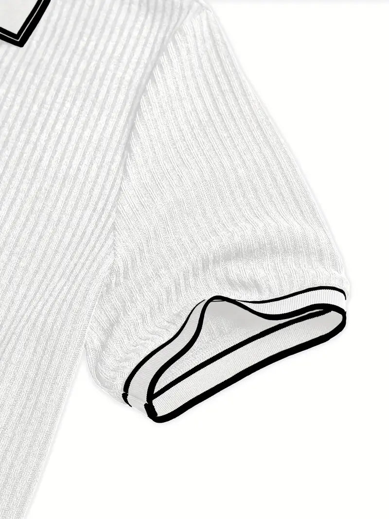 Donovan | Elegantes Polohemd Mit Kurzen Ärmeln