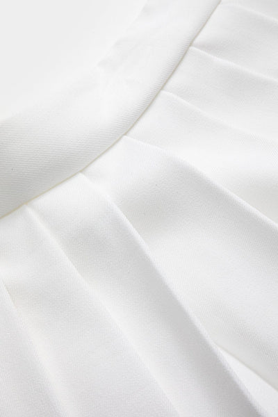 Fritzi | Edles Samt-Top mit Plisseerock