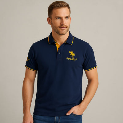 ROSSI ROMA | Luxusuhr Poloshirt für Herren