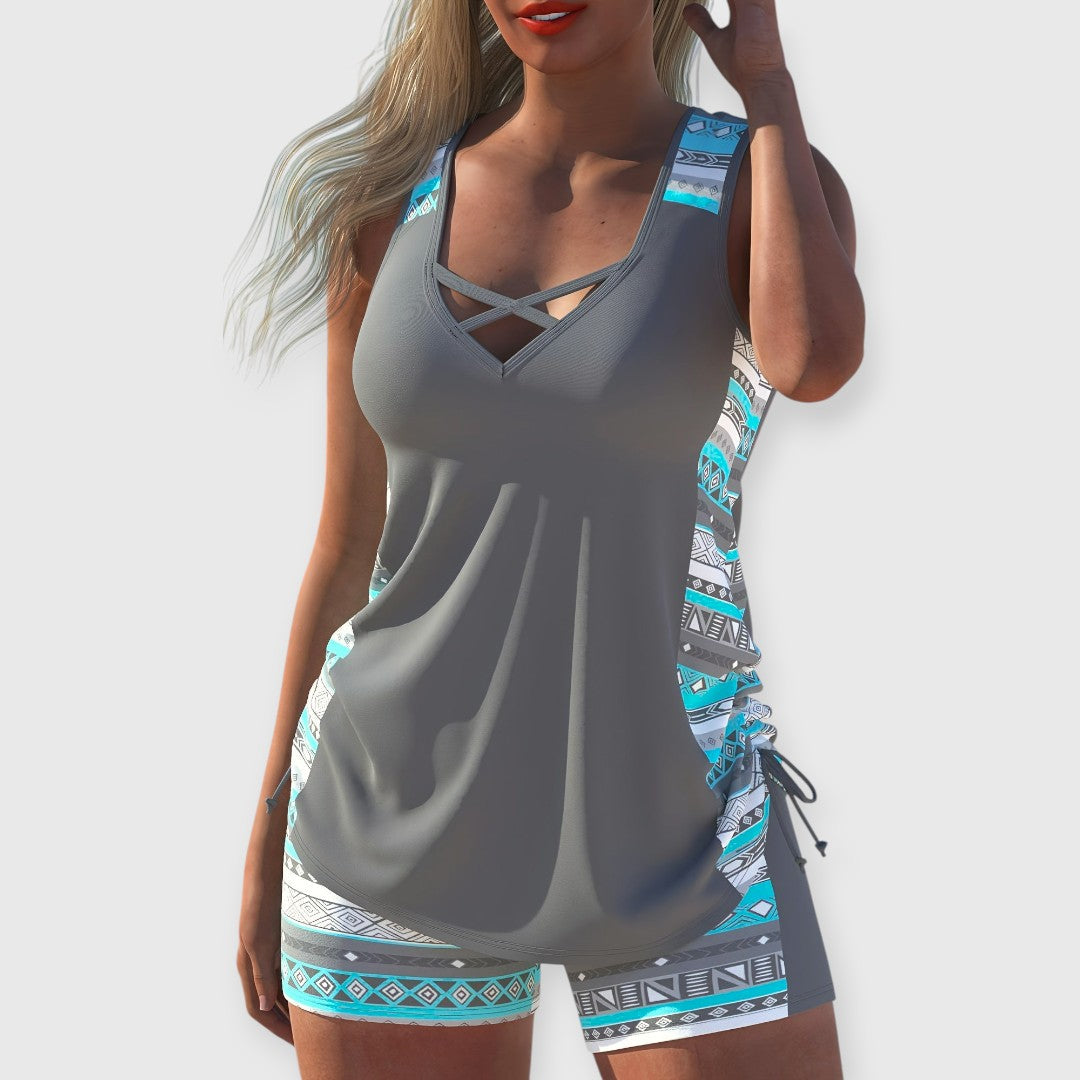 Wendy | Tribal Tankini Set