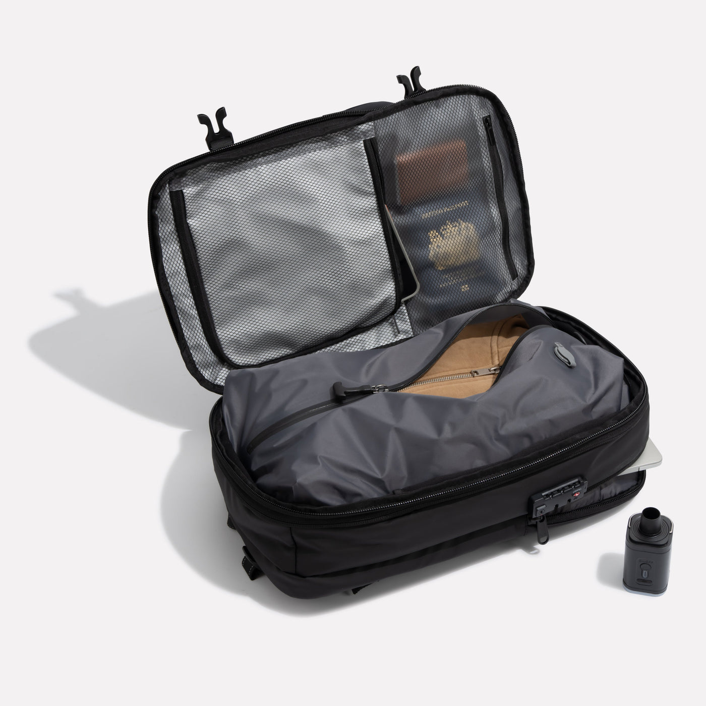 Herren Rucksack Mit Reißverschluss | Gepolsterte Träger