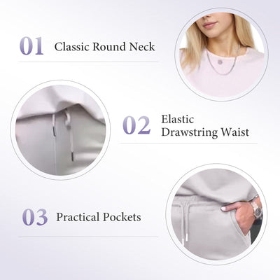 Micaela | Schickes Oberteil und passende Hose für Damen im 2-teiligen Outfit