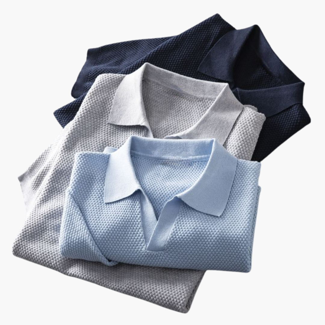 Klassisches Poloshirt für Herren - Kurzarm Basic Look