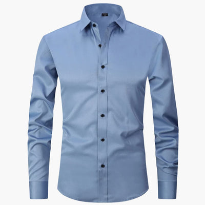 Herrenhemd mit Stretch und langen Ärmeln für jede Saison
