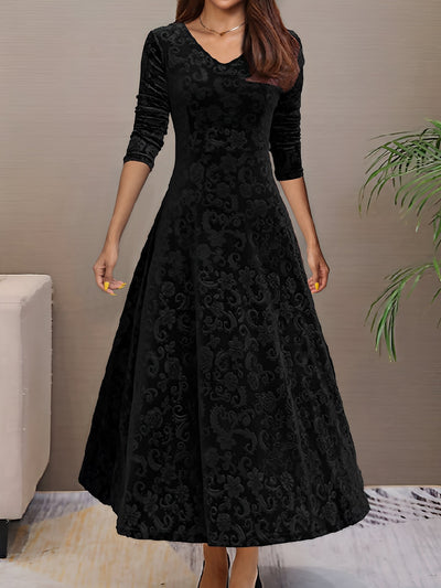 Elliana - Stilvolles Samtkleid für Damen
