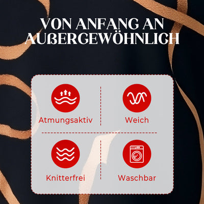 Agatha | Fließendes Maxikleid mit V-Ausschnitt und Print