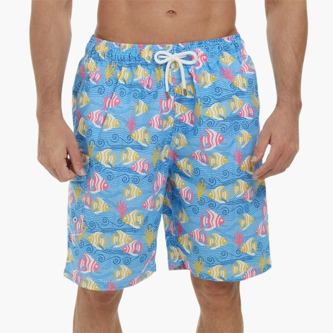 Schnelltrocknende Shorts - Herren Badeshorts mit Stretch