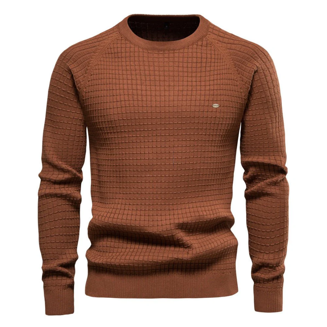 Herren Warme Strick Pullover | Langarm