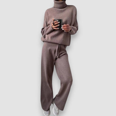 Yara | Pullover mit Rollkragen und lange Hose Set