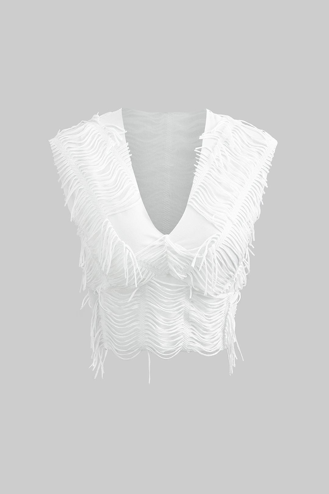 Charlene | Fransen-Zweiteiler mit Top & Rock