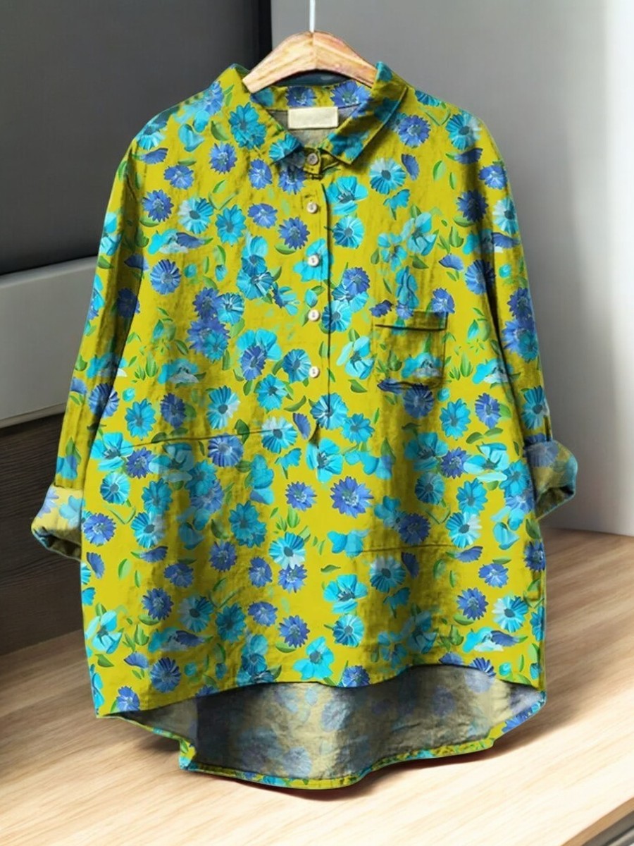 Eike™ - Stilvolle Vintage-Bluse mit einem Hauch von Klasse