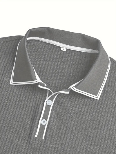 Donovan | Elegantes Polohemd Mit Kurzen Ärmeln