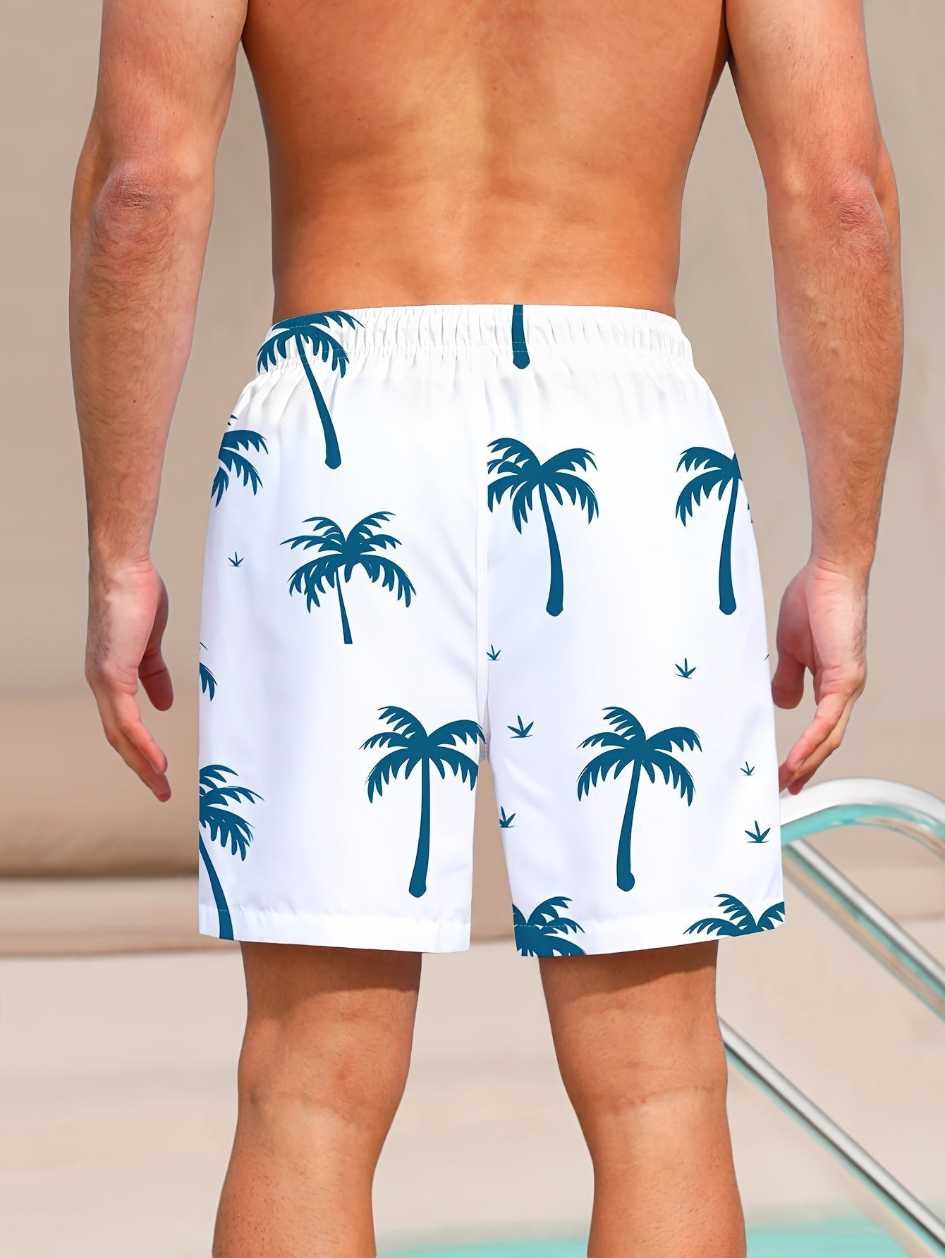 Stylische Herren Badeshorts mit Palmenprint | 1 kaufen, 1 gratis - PalmRush