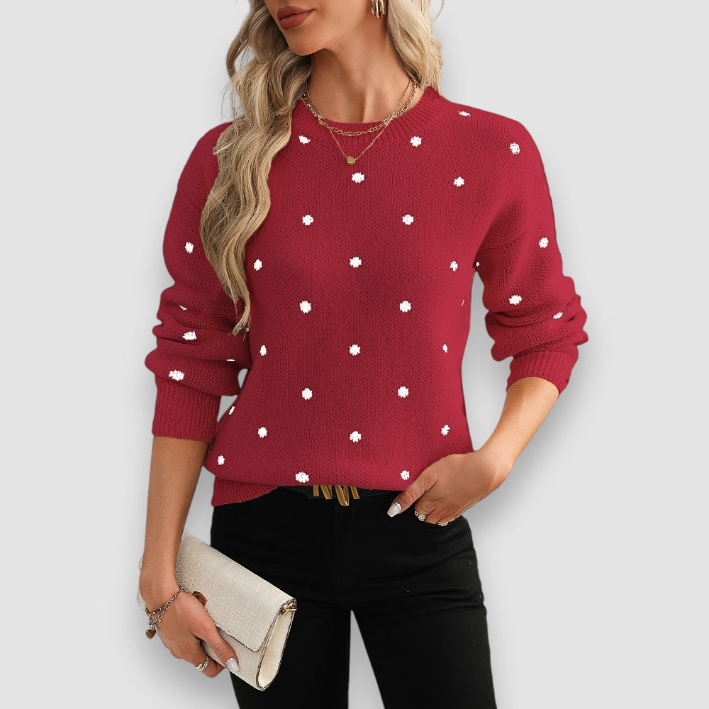 Tina | Polka Dot Pullover
