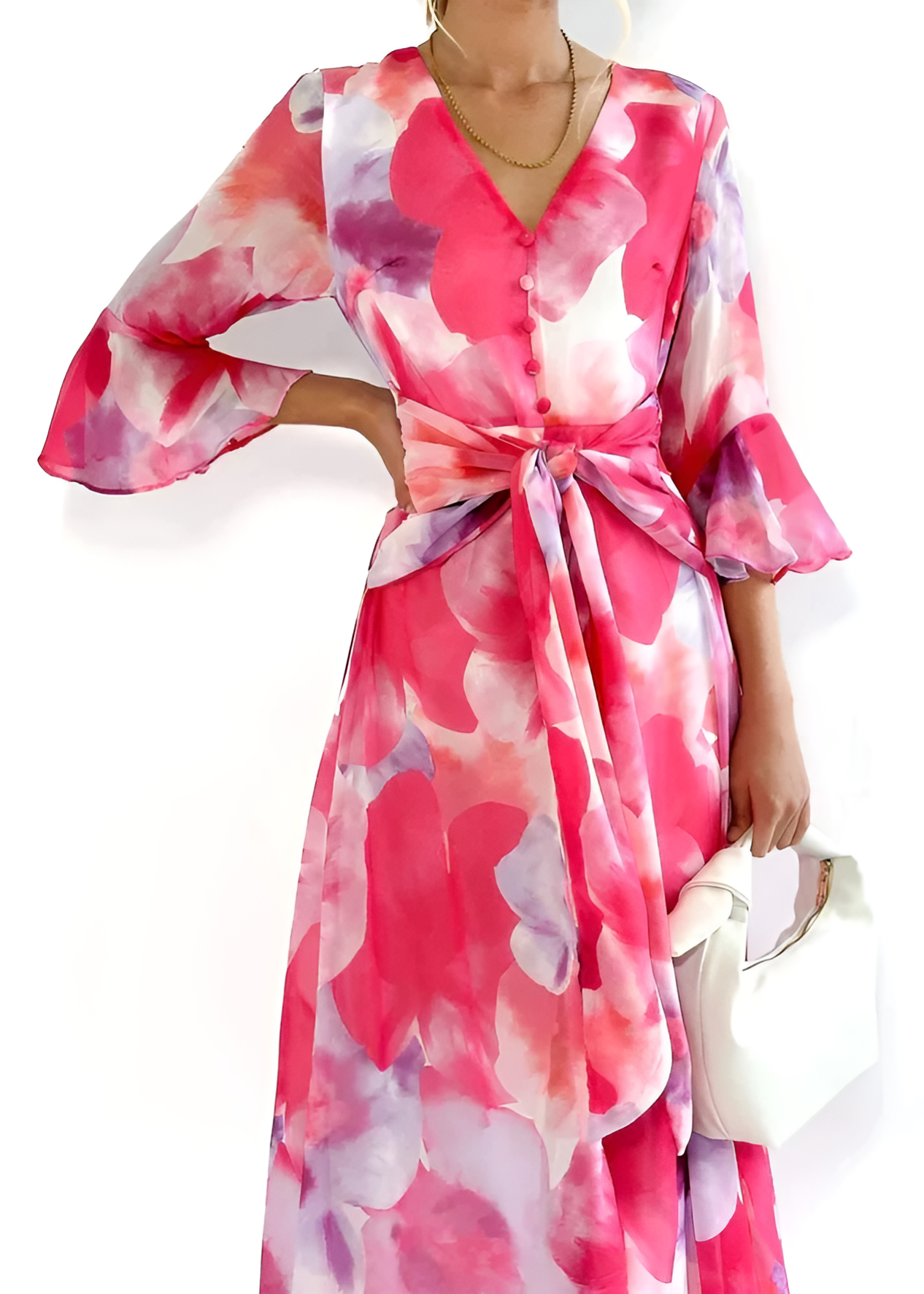 Cleony - Zeitloses Klassisches Damenkleid