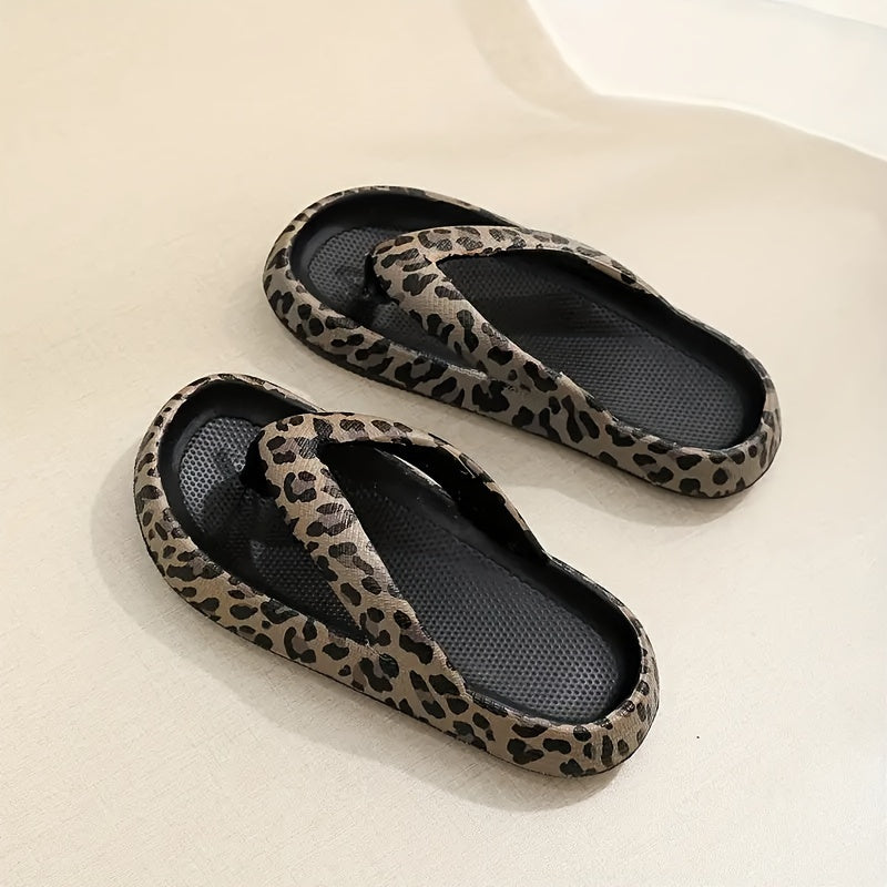 Atmungsaktive & Rutschfeste Sommer Slipper mit Print für Damen – Kaja
