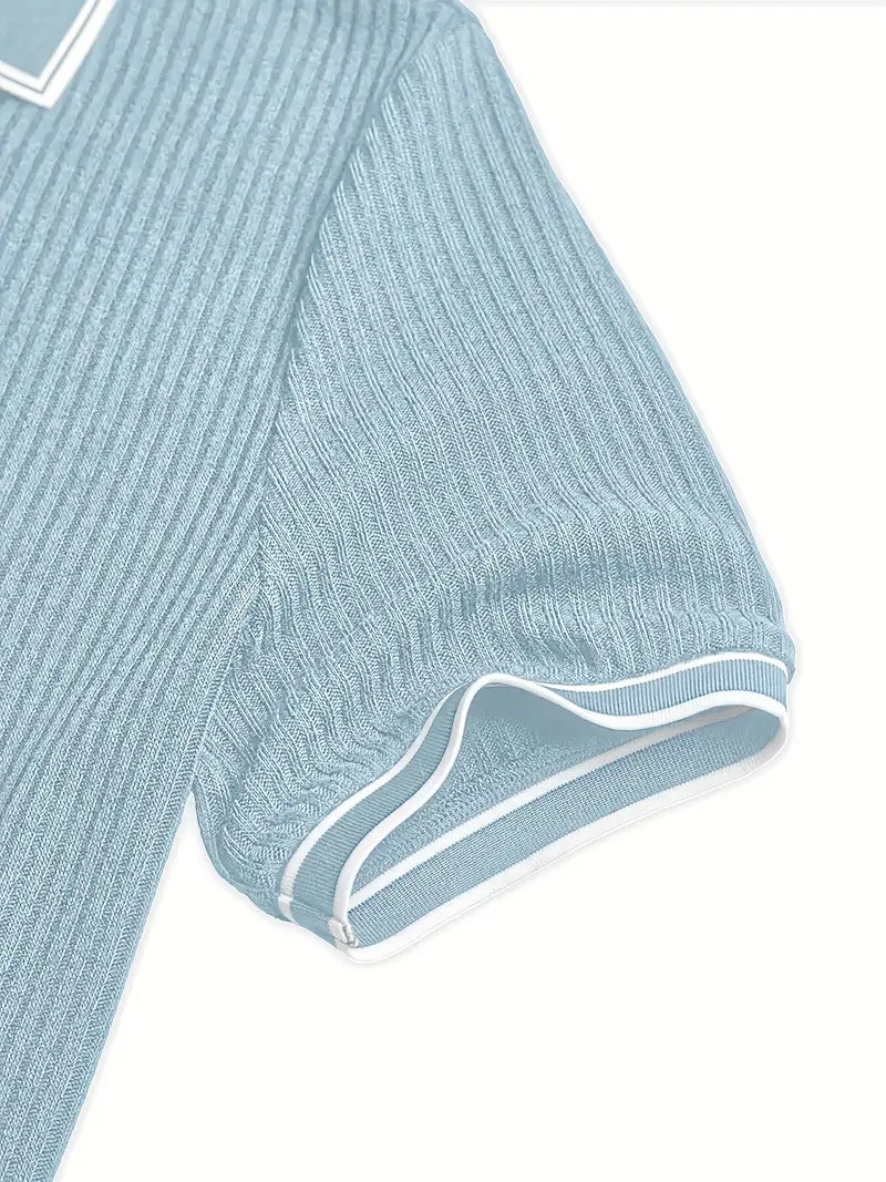 Donovan | Elegantes Polohemd Mit Kurzen Ärmeln