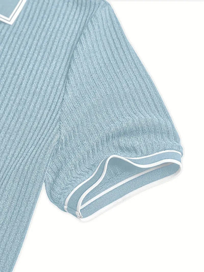 Donovan | Elegantes Polohemd Mit Kurzen Ärmeln