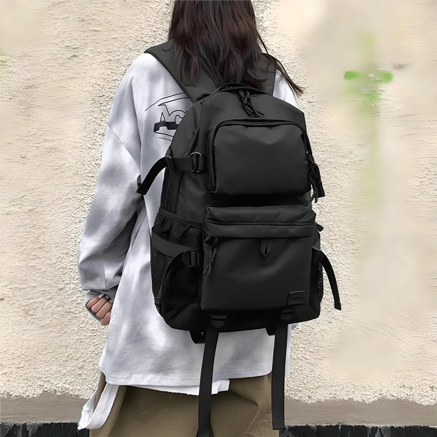 Verstellbarer Unisex-Rucksack | Kratzfest