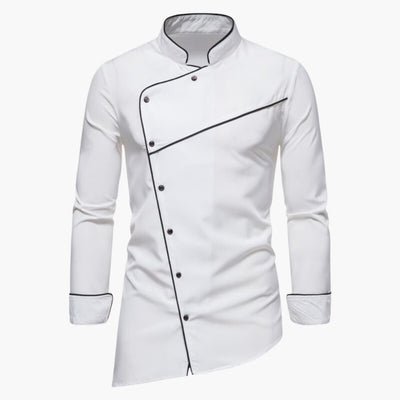 Asymmetrisches Freizeithemd für Herren - Oktoberfest 2025