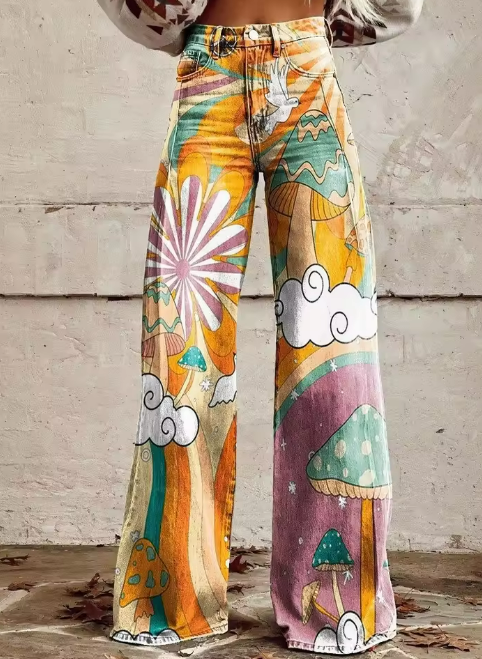 Behn Berlin | Elegante Boho Vintage Hose für einen stilvollen Look