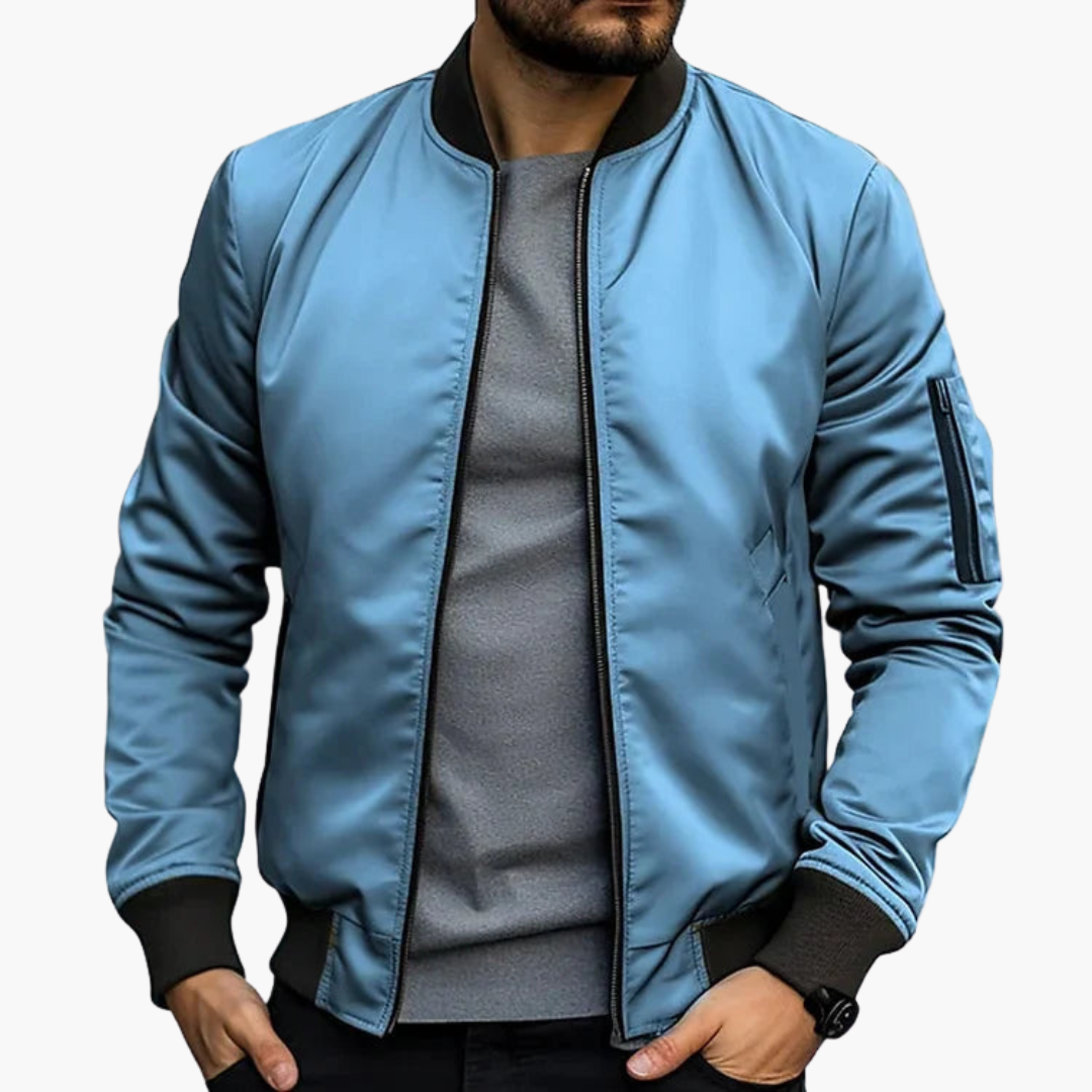 Herren Bomberjacke mit Seitentaschen