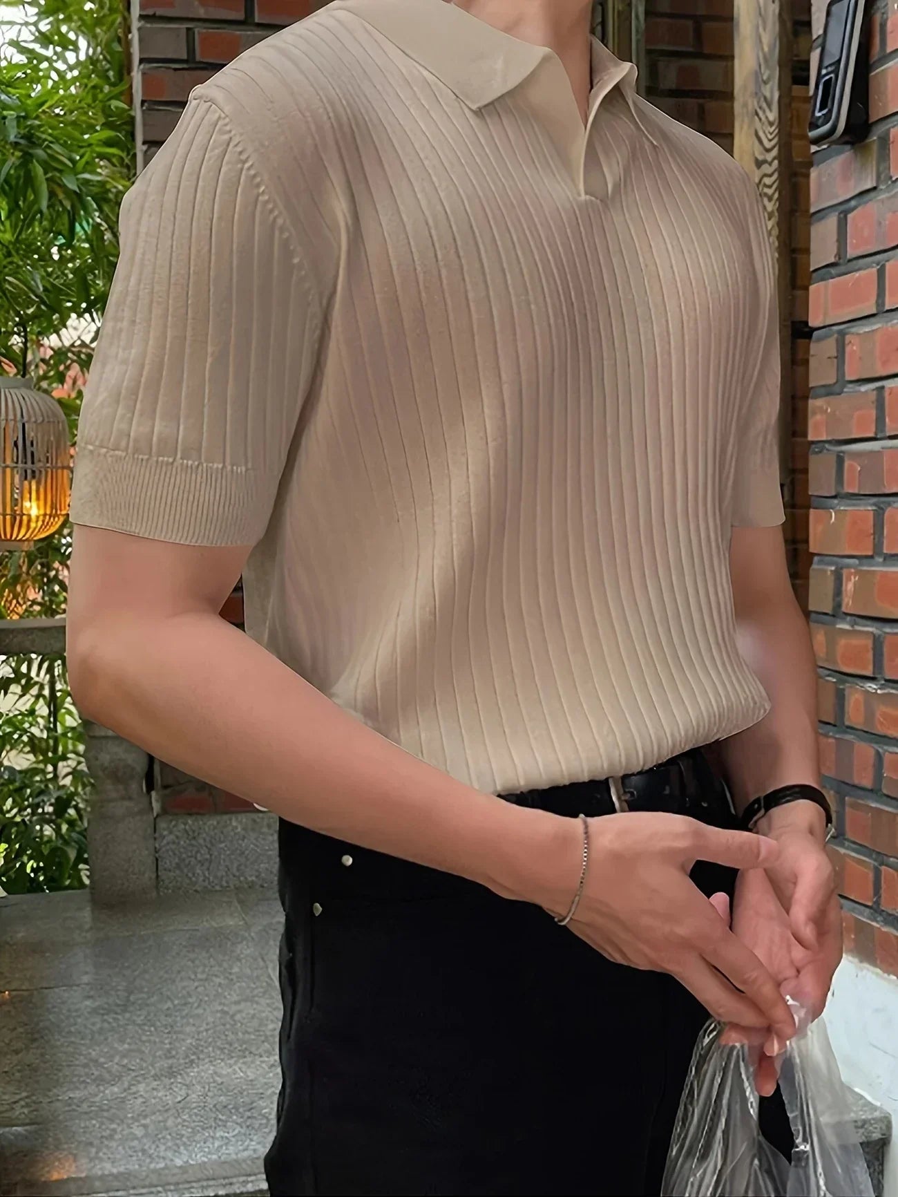 Kennedi | Casual Polo-Shirt mit Kurzärmeln